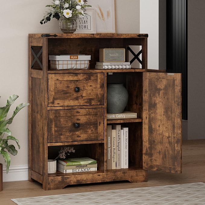 Fameill Farmhouse Storage Cabinet - Image 6