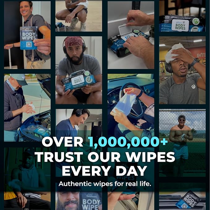 Dura Cleanse Travel Body Wipes -Maximum Cleaning Power - Image 6