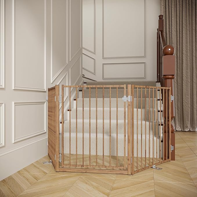 No Pawblems Free Standing Dog Gate by NoPawblems