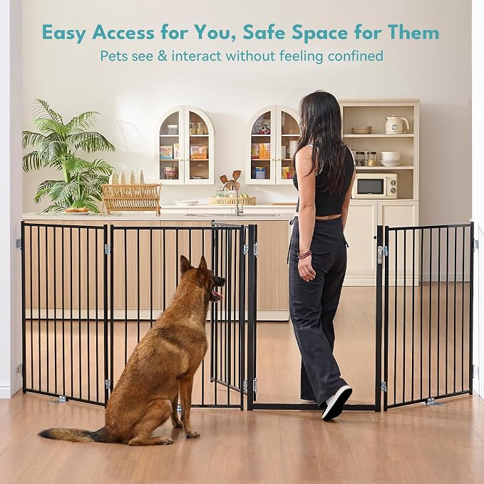 No Pawblems Free Standing Dog Gate - Image 6