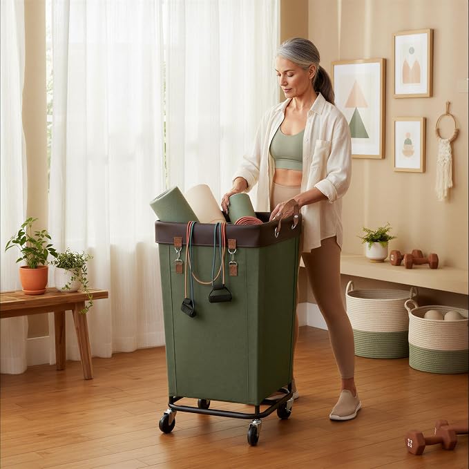 StorageWorks 160L Laundry Basket - Field & Grace