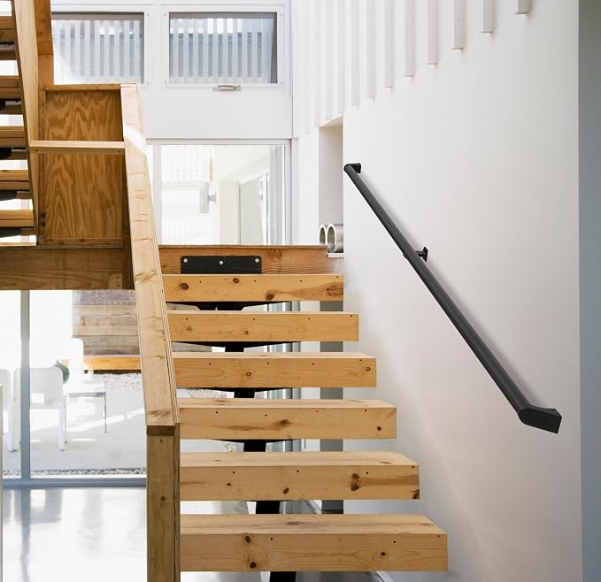 11FT Modern Aluminum Handrail Set - Image 9