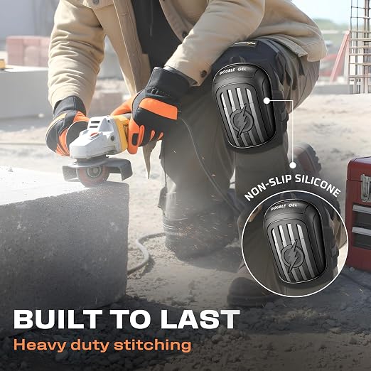 Thunderbolt Knee Pads for Men Construction Knee Pads for Work for Men and Women - Image 5