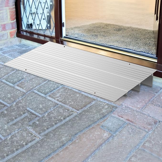 Door Threshold Ramp 3" Rise Door Ramp Aluminum Entry Ramp or Doorways Rated 800 - Image 7