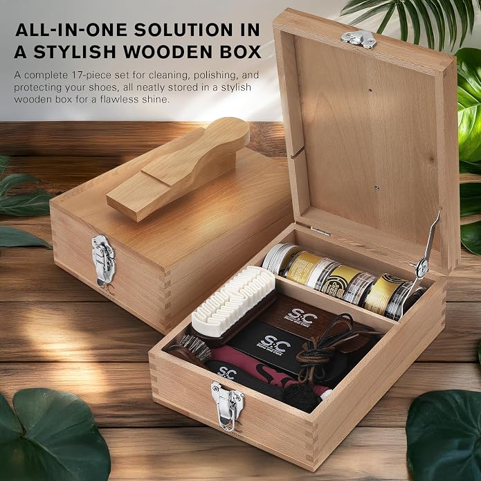 Stone and Clark Original Shoe Polish & Care Kit - Image 2