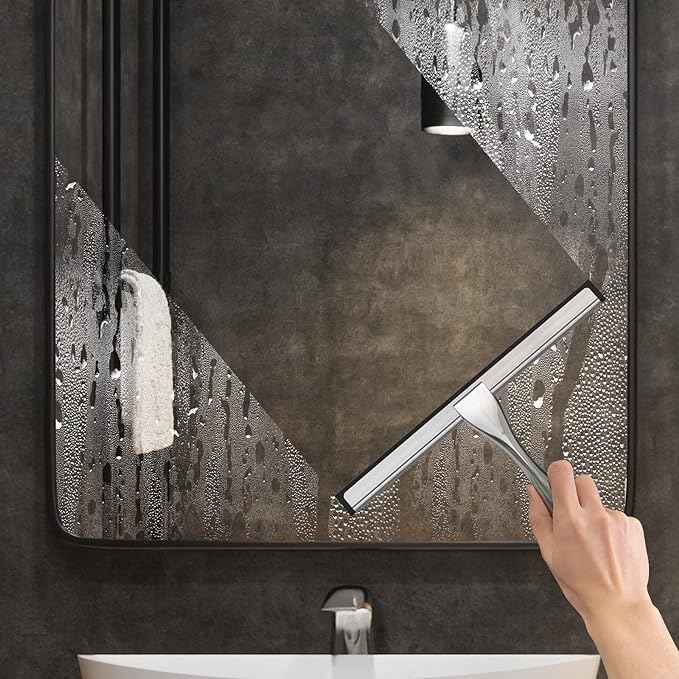 All-Purpose Stainless Steel Shower Squeegee