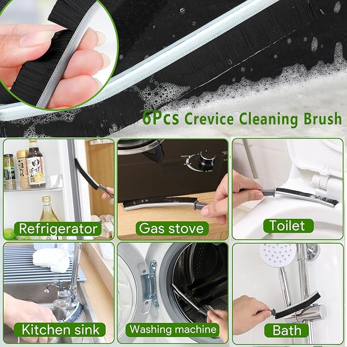 Crevice Cleaning Brush, Tight Spaces & More - Image 4