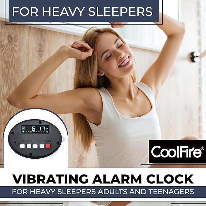 Coolfire – Vibrating Alarm Clock - Image 9