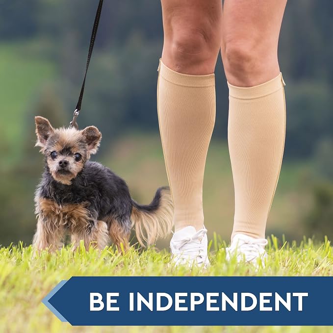 TheraMagic® Zipper Compression Socks - Image 4