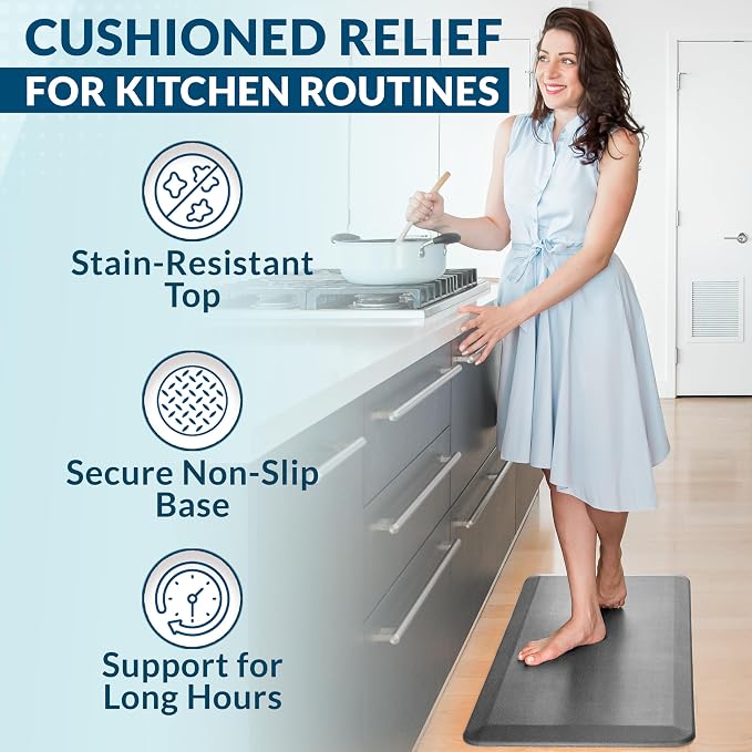 ComfiLife Anti Fatigue Floor Mat – 3/4 Inch Thick Kitchen Mats - Image 5
