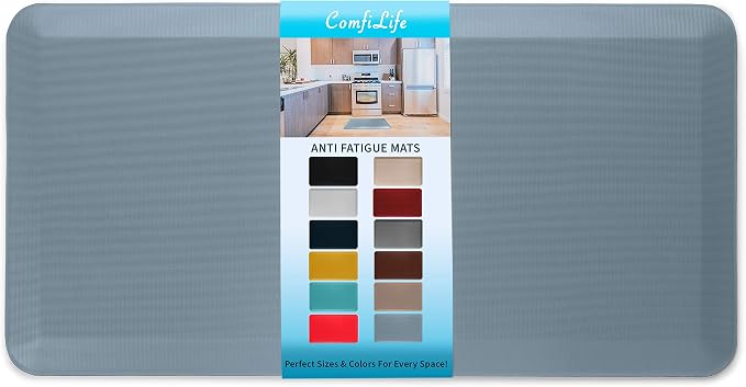 ComfiLife Anti Fatigue Floor Mat – 3/4 Inch Thick Perfect Kitchen Mat, Standing by ComfiLife