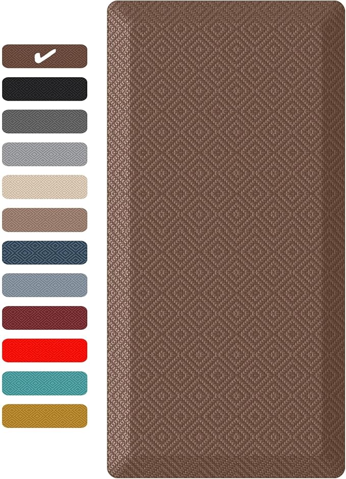Ophanie Kitchen mats for Floor, 3/4 inch Thick, Kitchen Rugs, 20x48 Anti by Ophanie