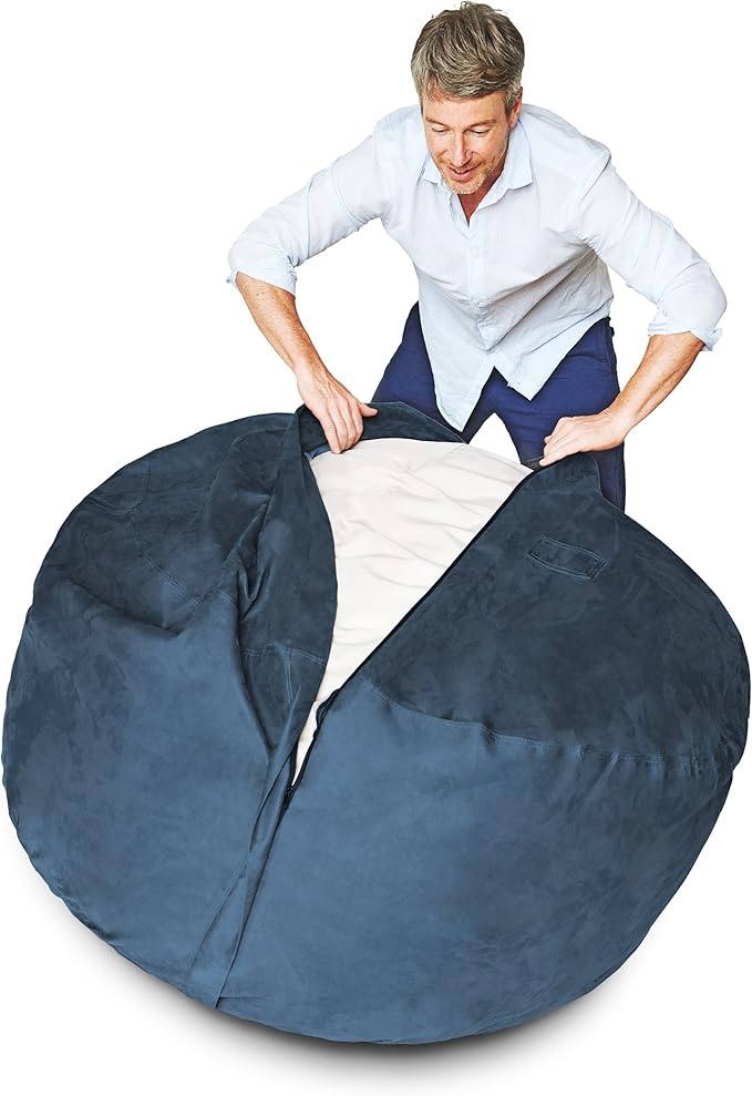 Lumaland Luxurious 3ft Bean Bag Chair - Image 4