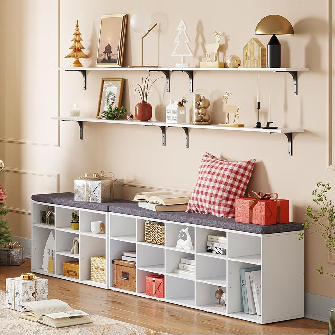 DINZI LVJ Shoe Storage Bench - Image 9