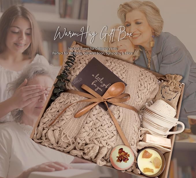 Cozy Care Package for Women – Warm & Comforting Thinking of You Gift Box for - Image 7