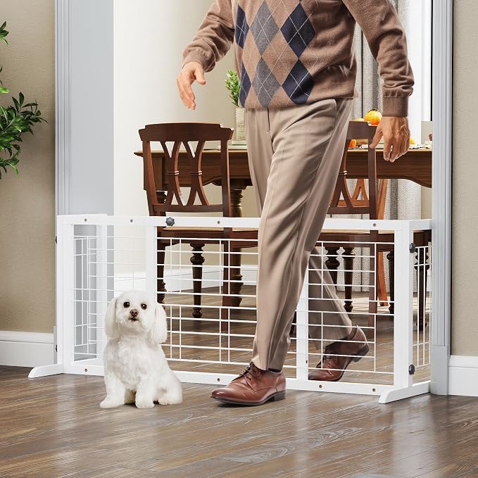 COZIWOW 38" -67" Dog Gate Indoor, Pet Gates - Image 8