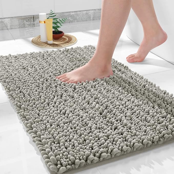 Yimobra Bathroom Rugs Non Slip Washable 32x20 Inch by Yimobra