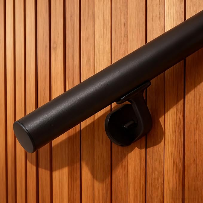 Handrails for Indoor Stairs, Modern Aluminum Handrail Set, Wall Mounted - Image 8