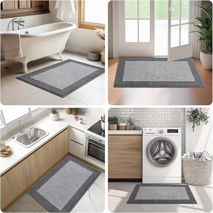 Machine Washable Runner Rug 32" x 96", Non Slip Kitchen Mat - Image 6