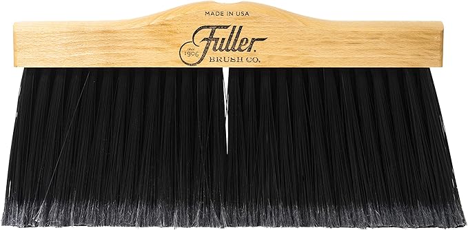 Fuller Brush 10-Inch Upright Maple Wood Broom Head – Indoor and Outdoor - Field & Grace