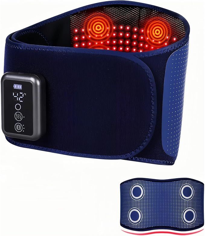 Cordless Back Massager Belt by Thechoiceofanewgeneration