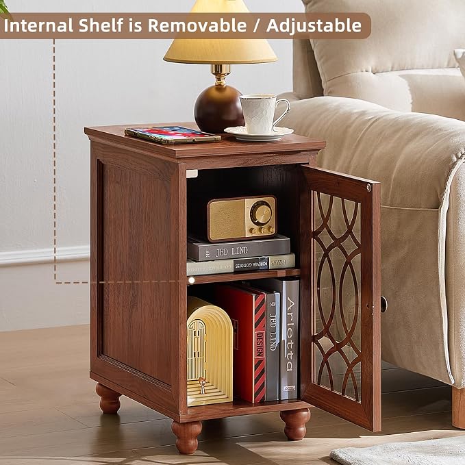 Narrow Side Table Set of 2 - Image 6