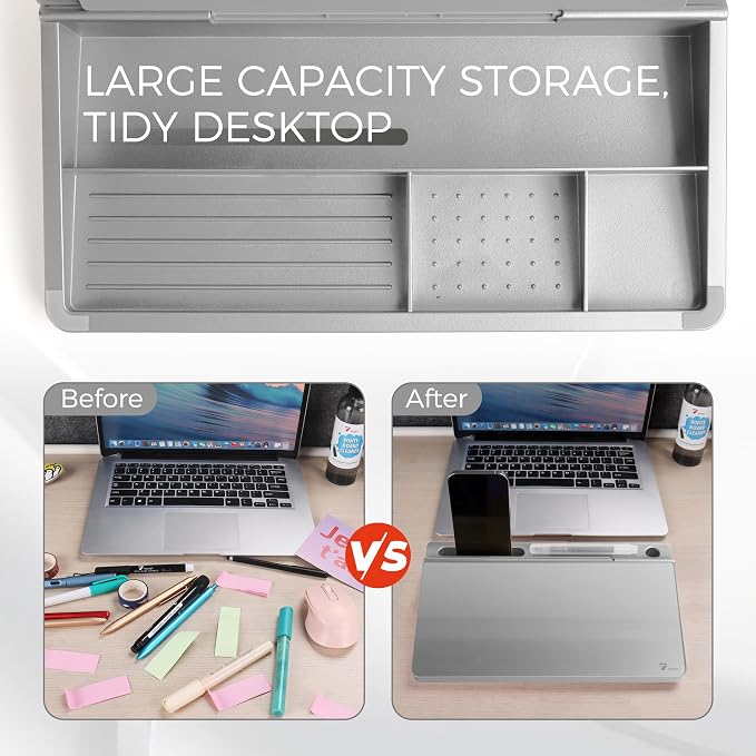 TOWON Small Compact Glass Desktop Whiteboard - Image 5