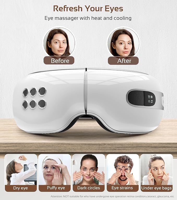 Eye Massager with Heat and Cooling - Image 8