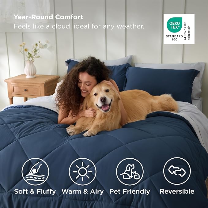 Bedsure Twin Comforter Set - Image 4