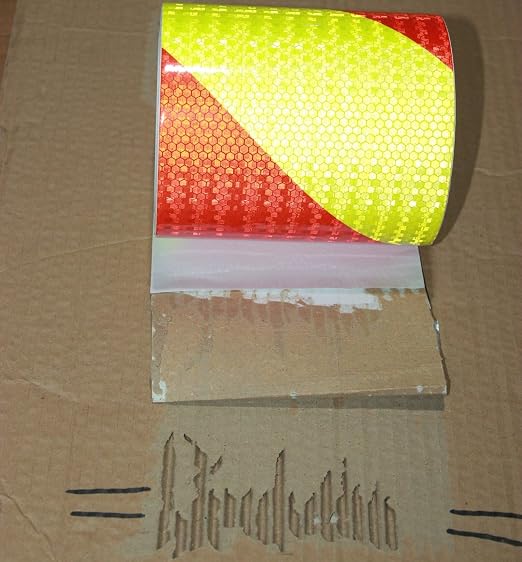 Reflective Tape Outdoor Waterproof 6 inch X 66 feet, High Visibility Hazard - Image 2