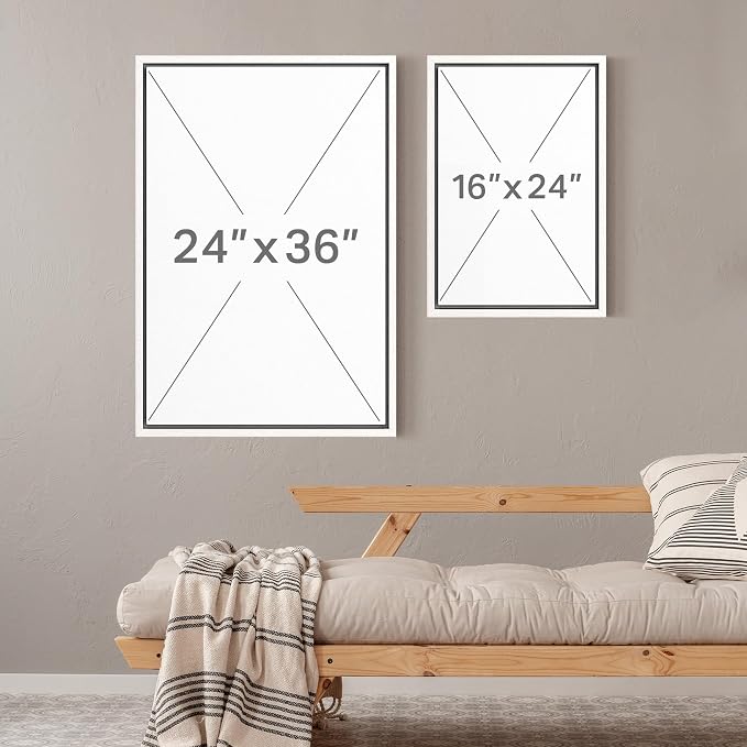 MUDECOR Framed Canvas Print Wall Art Bird Silhouette Modern Minimalist - Image 7