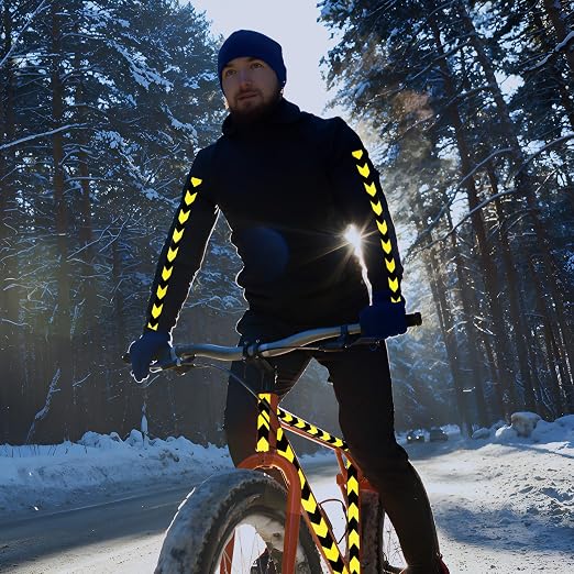 Reflective Tape Outdoor Waterproof 1 inch X 66 feet, High Visibility Hazard - Image 6