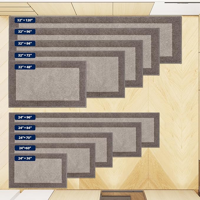 Machine Washable Kitchen Rug 24" x 36", Non Slip Kitchen Mat - Image 5