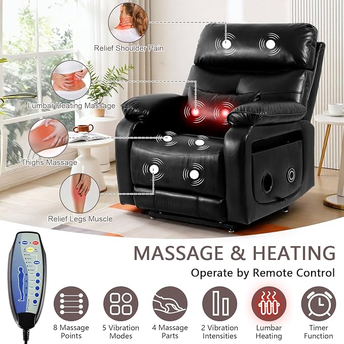 Dual Motor Power Lift Recliner Chair - Image 5