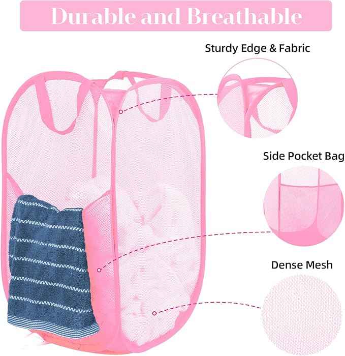 Durable Collapsible Laundry Baskets