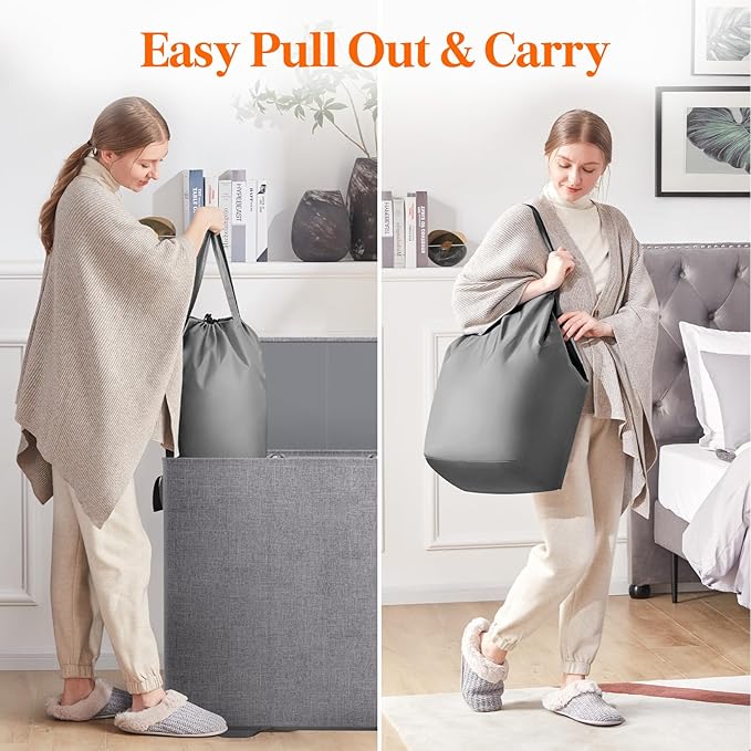 Lifewit Triple Laundry Hamper - Field & Grace
