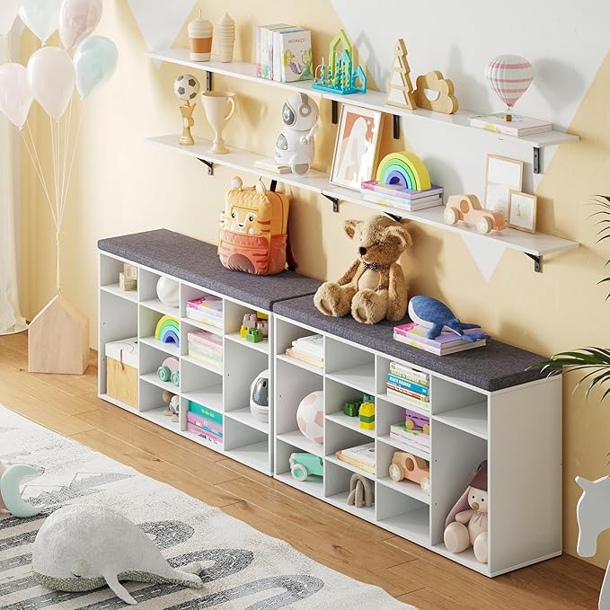 DINZI LVJ Shoe Storage Bench - Image 6