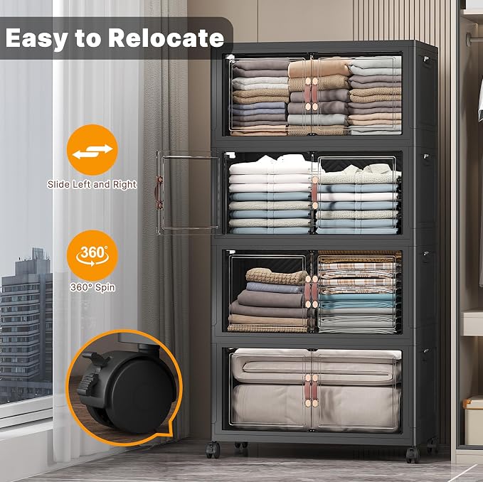 Extra Large Stackable Storage Bins - Image 6