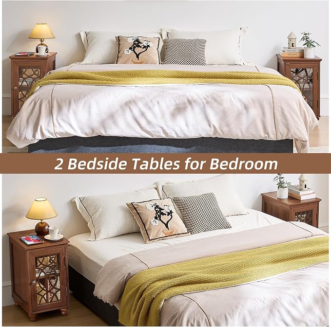 Narrow Side Table Set of 2 - Image 8