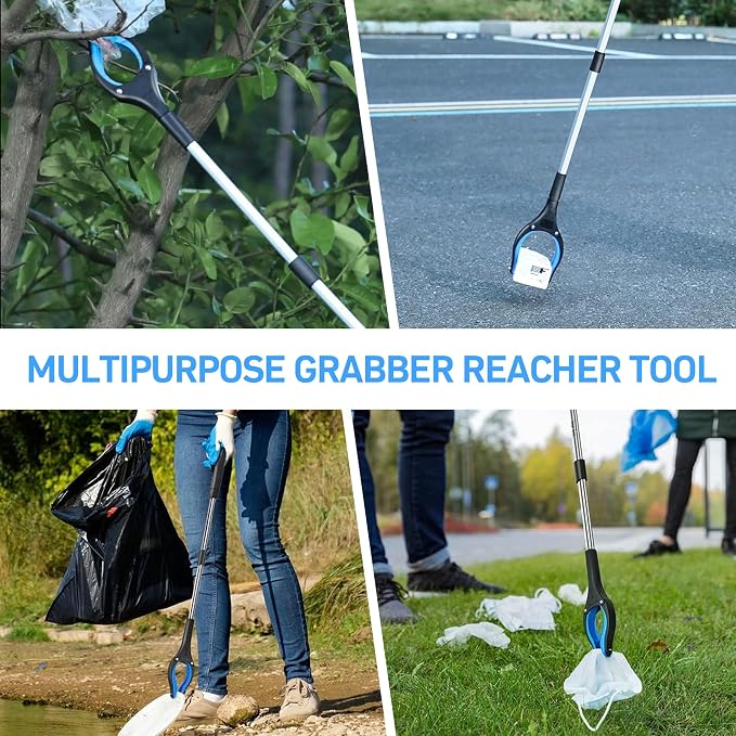 Grabber Reacher Tool -2 Pack 32” Reacher Grabber Tool - Image 8