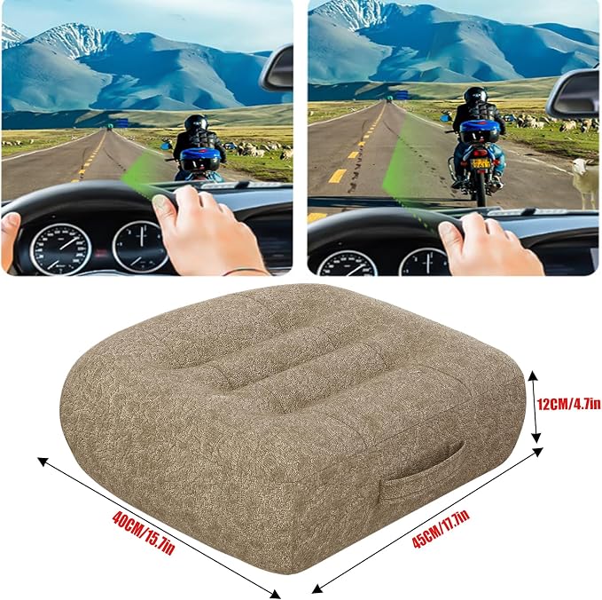 adult car seat booster for height/drivers seat booster cushion for - Image 5