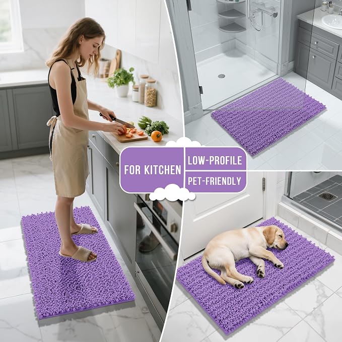 Yimobra Bathroom Rugs Non Slip Washable 32x20 Inch - Image 7