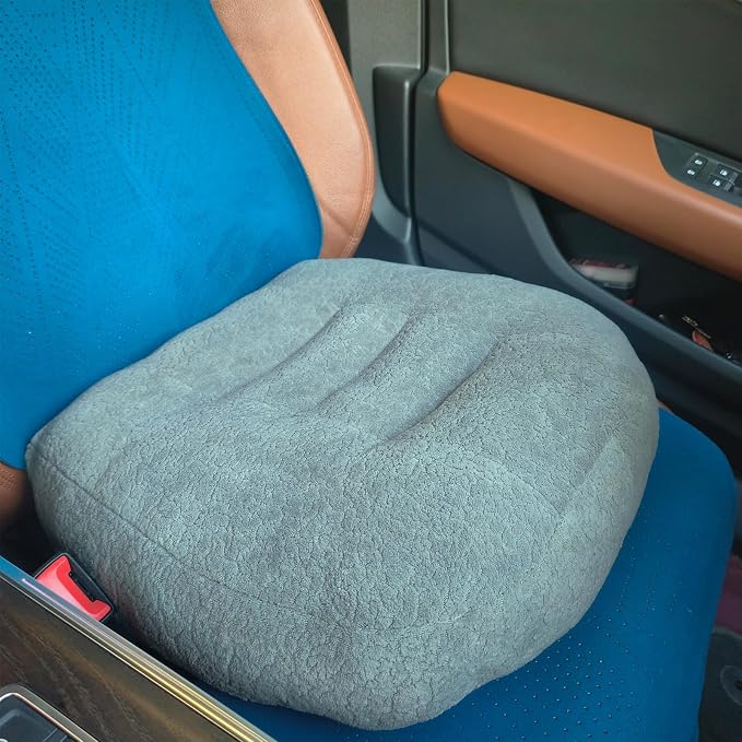 Super Thicken Car Seat Cushion for Adults-Car Booster Seat for Short - Image 4