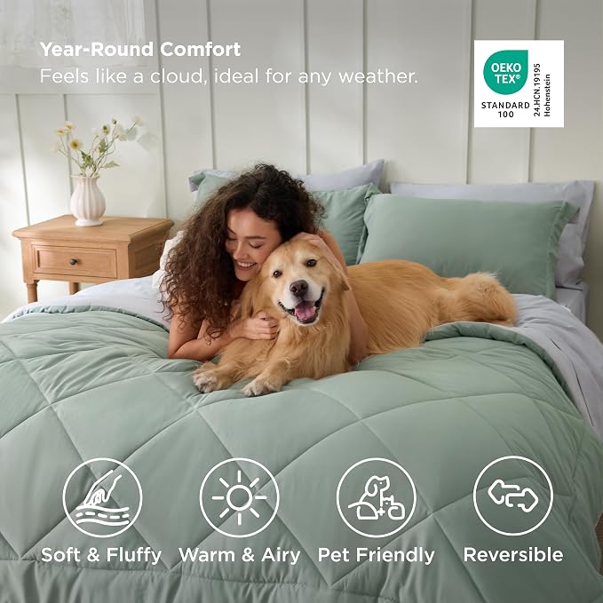 Bedsure Full Size Comforter Set - Image 4