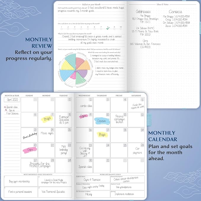 Legend Planner Hourly Schedule Edition – Deluxe Weekly & Daily Organizer - Image 4