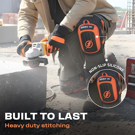 Thunderbolt Knee Pads for Men Construction Knee Pads for Work for Men and Women - Image 5