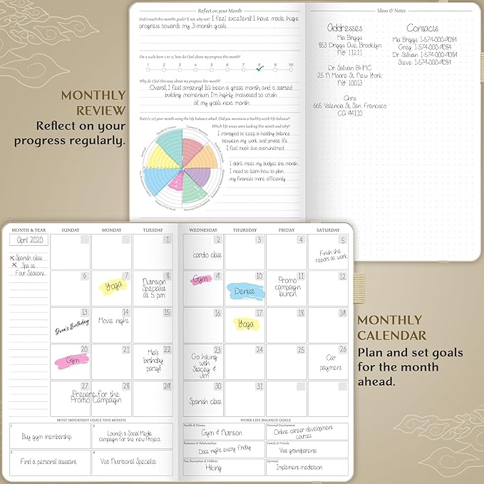 Legend Planner Hourly Schedule Edition – Deluxe Weekly & Daily Organizer - Image 4