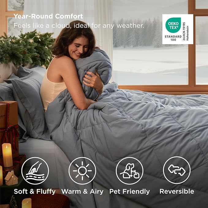 Bedsure Full Size Comforter Set - Image 4