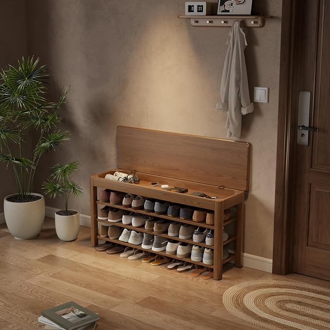 AQIMUELE 3 Tier Shoe Bench - Image 2