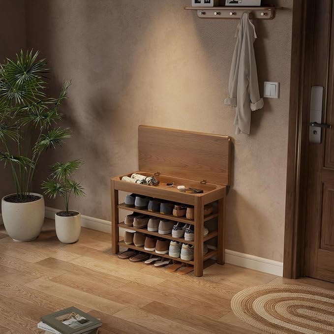 AQIMUELE 3 Tier Shoe Bench - Image 2